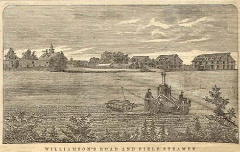 The Williamson Road Steamer and Steam Plow Image